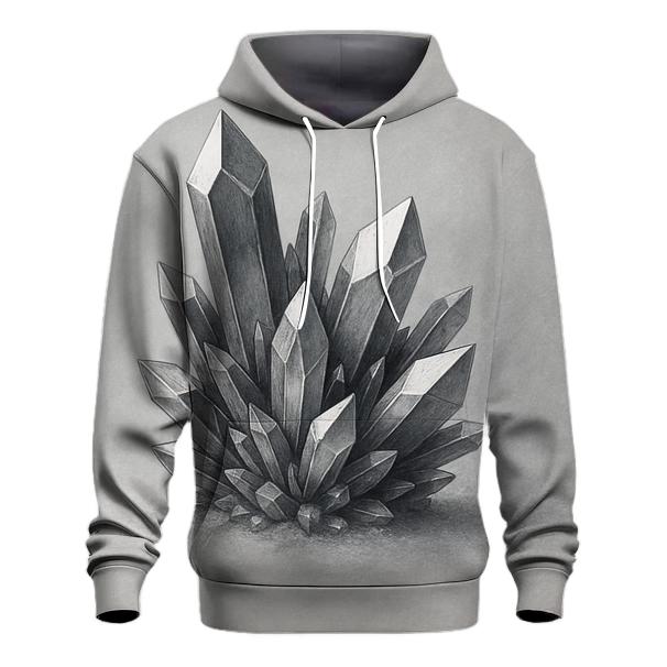 Silver Frost Geometry hoodie trends