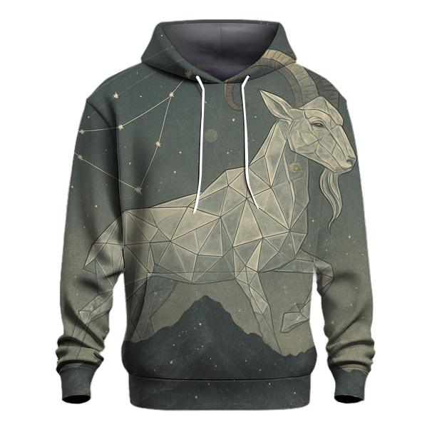 Capricorn Mountain Goat Nebula hoodie designs