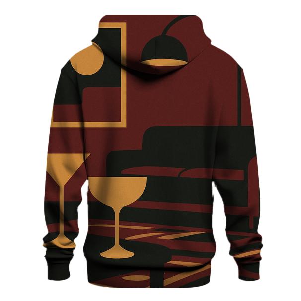 Velvet Lounge Silhouettes pullover hoodies