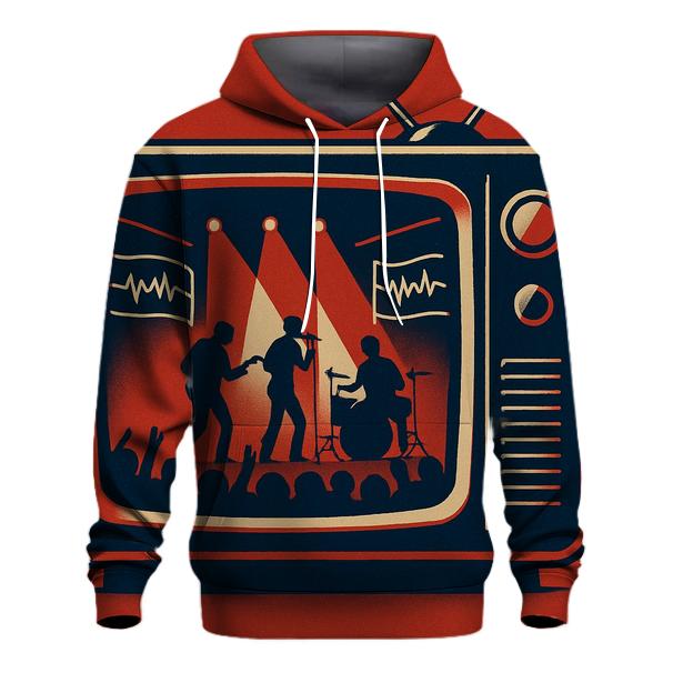 Retro TV Soundstage heavyweight hoodies