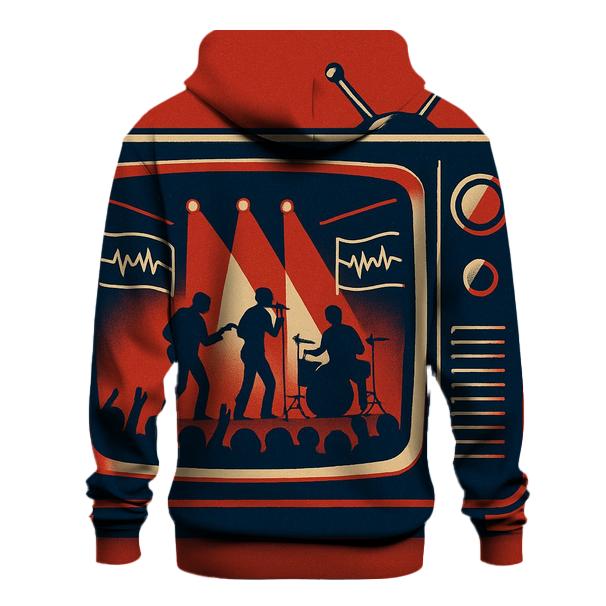 Retro TV Soundstage heavyweight hoodies