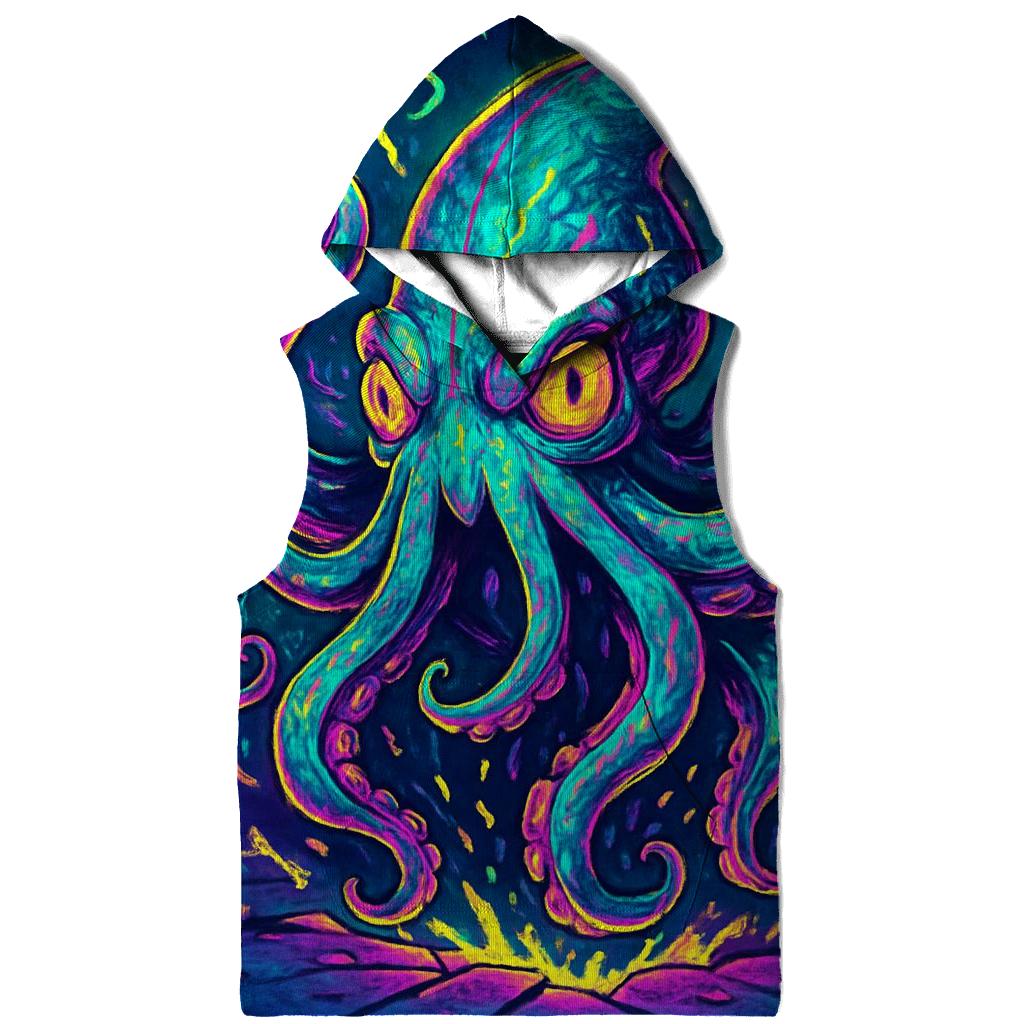Neon Pocket Kraken zip-up hoodies