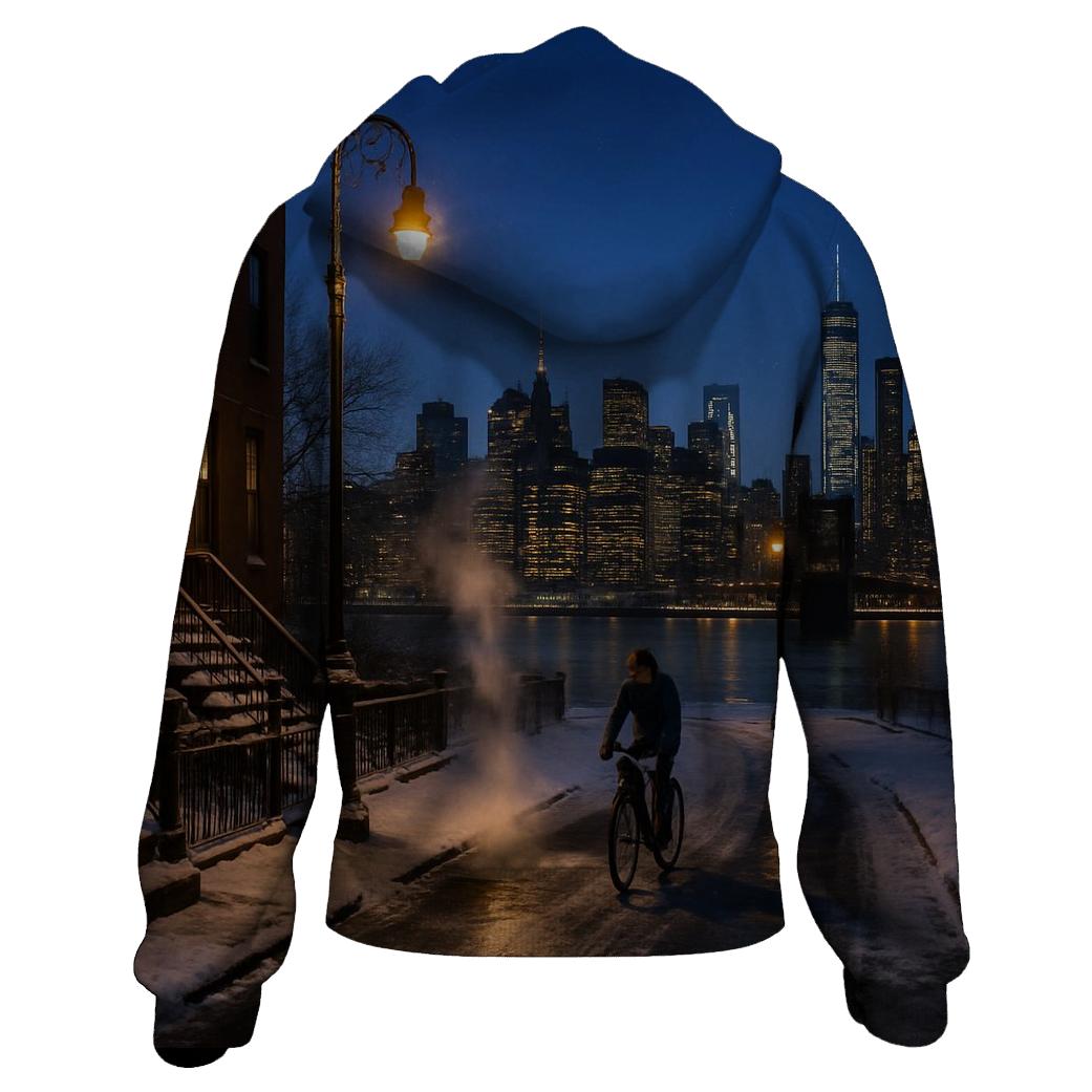 Winter Solstice Over Brooklyn Heights hoodies fashion