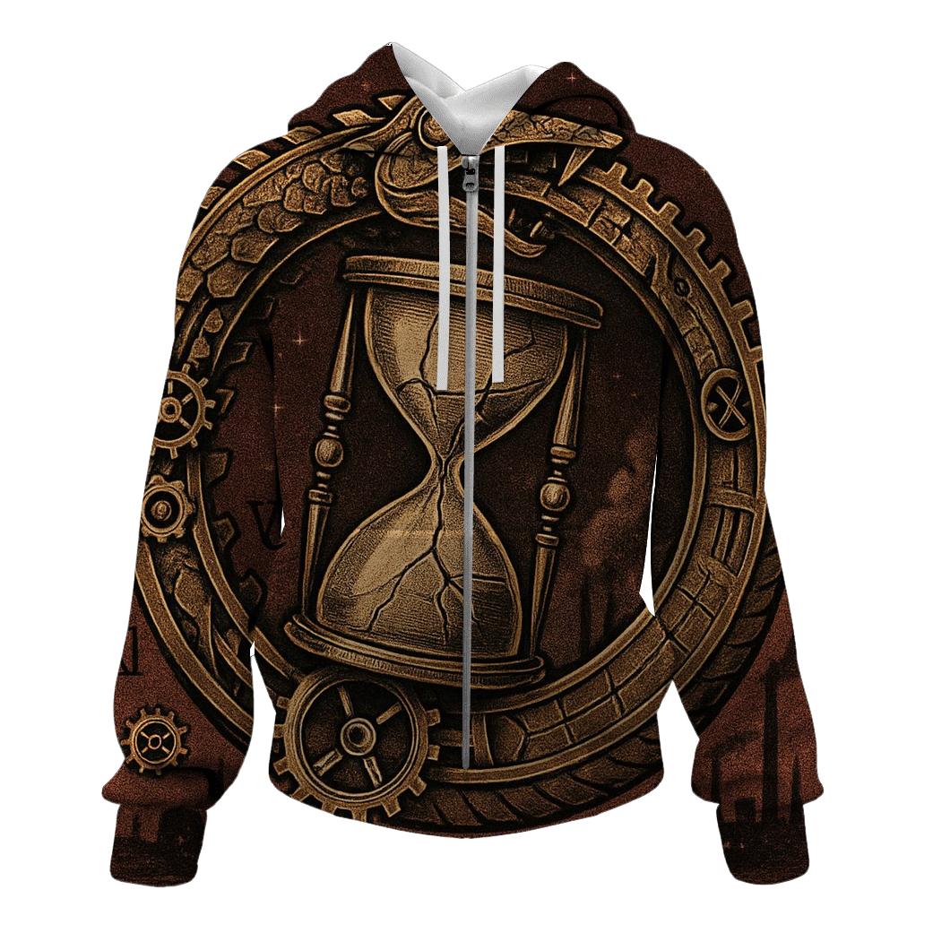 Clockwork Ouroboros Mechanism hoodie trends