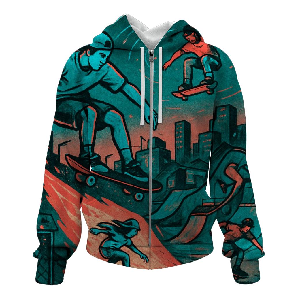 Comet Skate Park premium hoodies