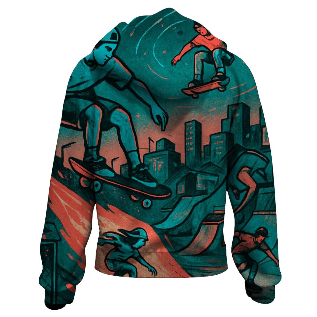 Comet Skate Park premium hoodies