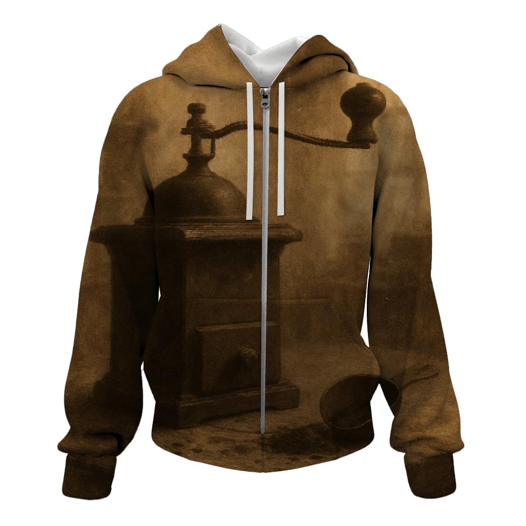 Vintage Mill Silhouette printed hoodies