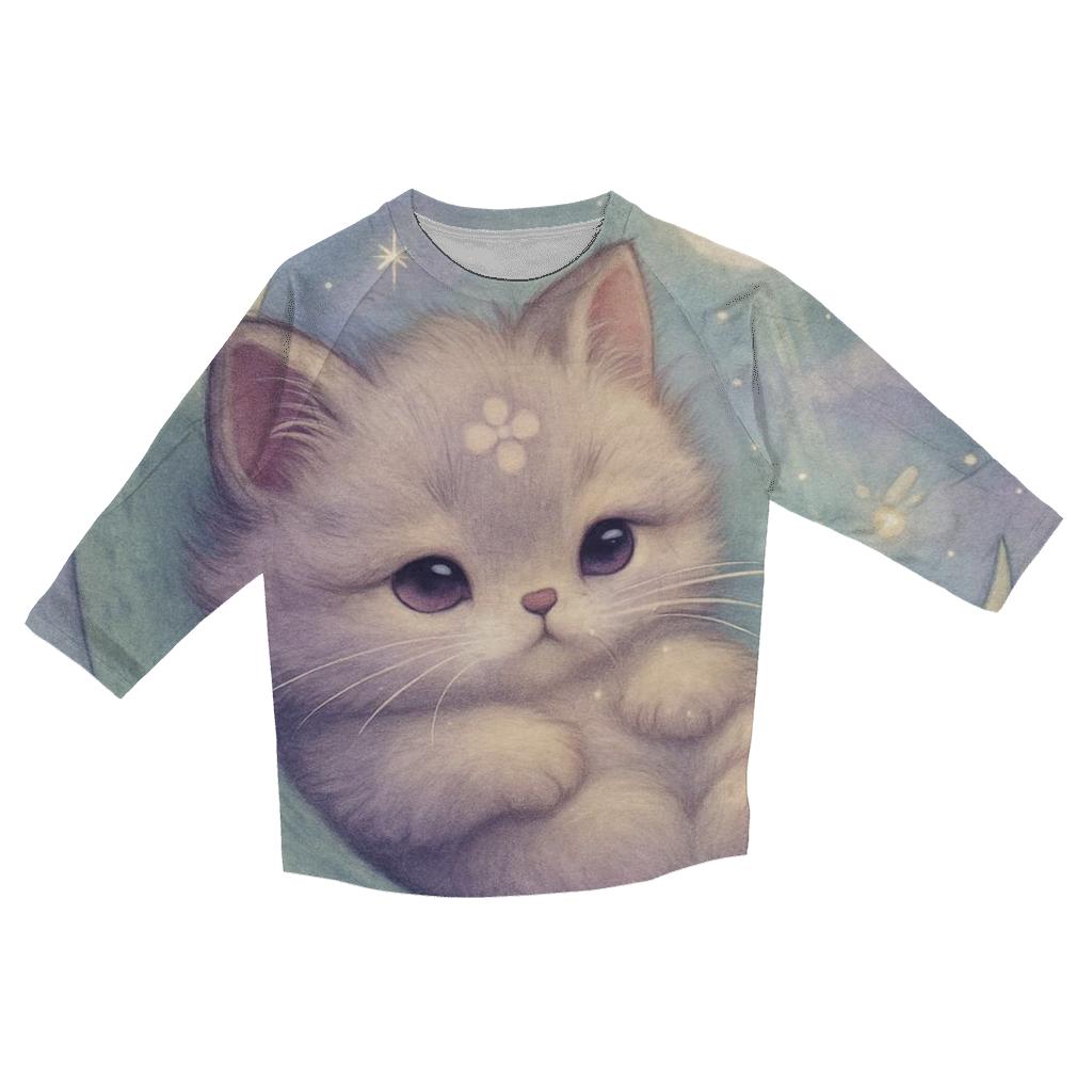 Moonbeam Nap personalized 3/4 sleeve tees