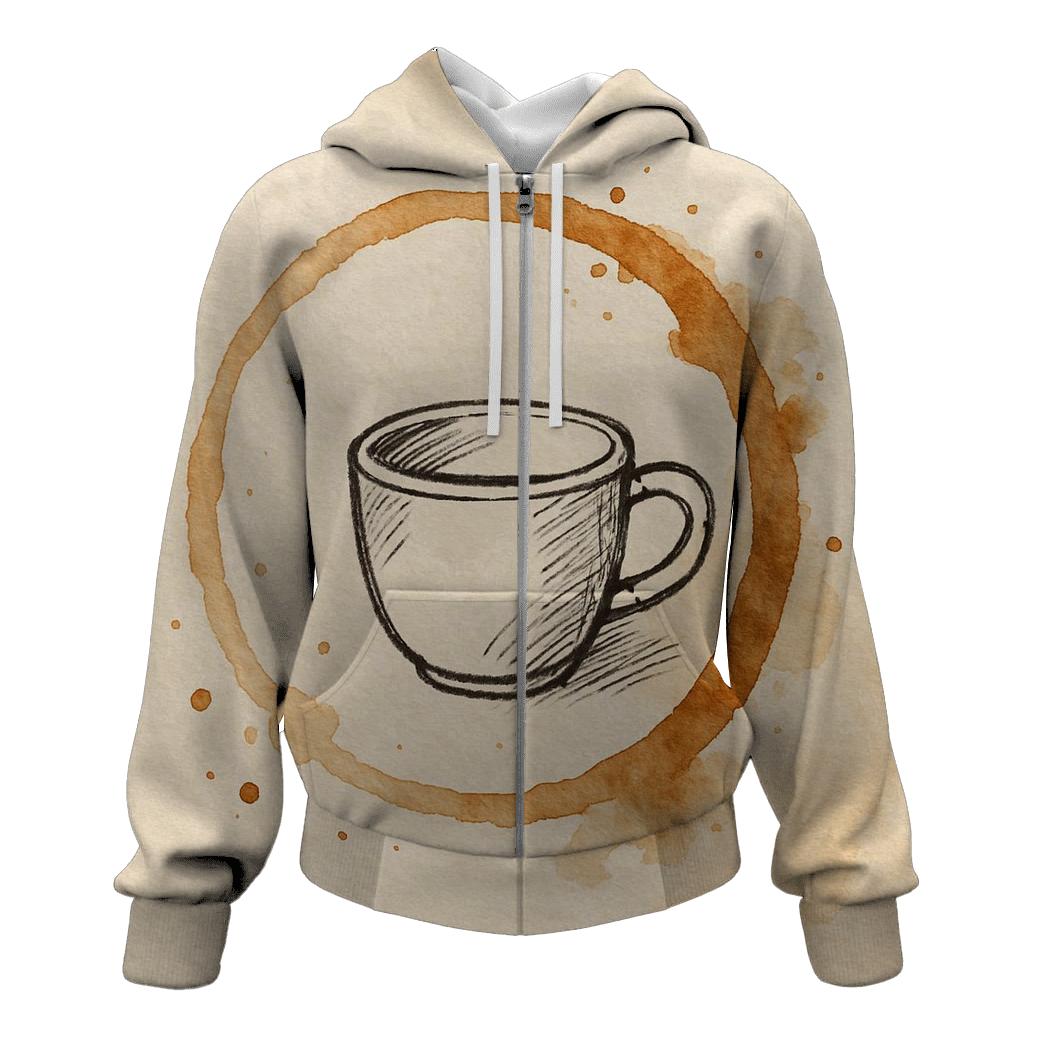 Cup Ring Imperfect graphic hoodies