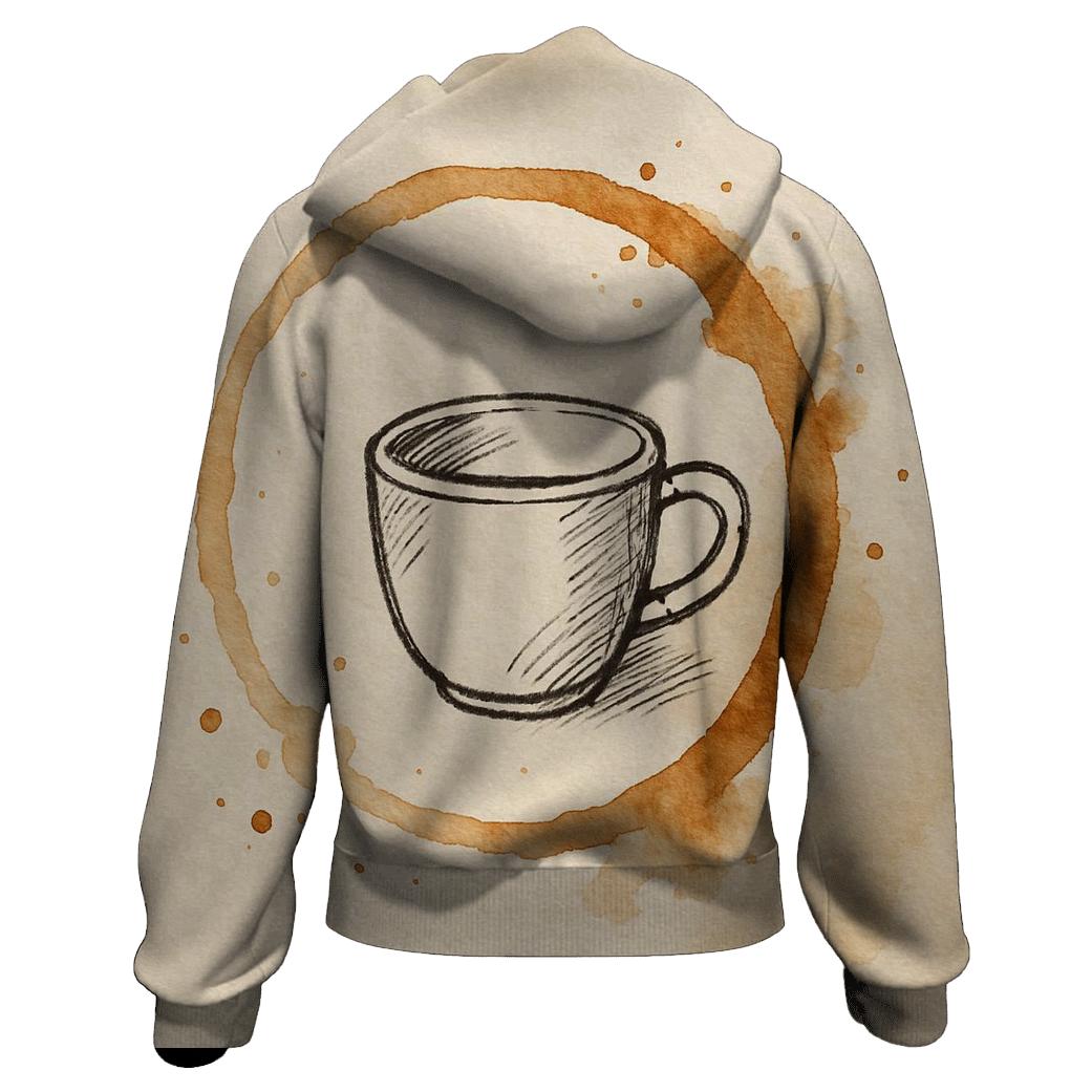 Cup Ring Imperfect graphic hoodies