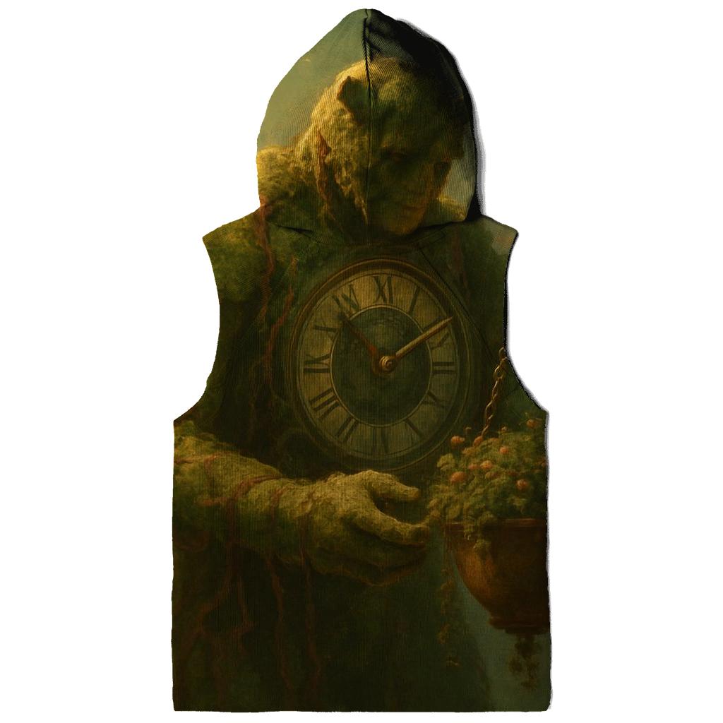 Clocktower Garden Golem graphic hoodies