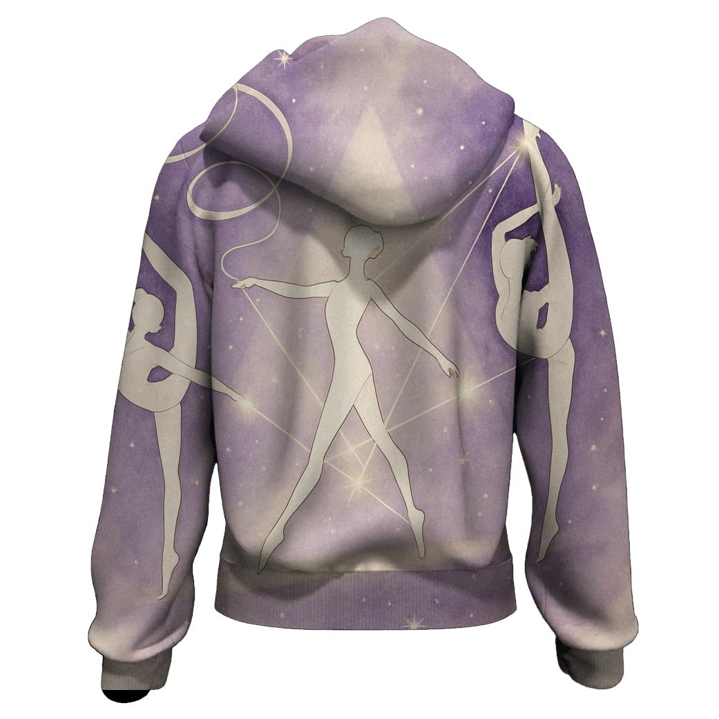 Stellar Gymnasts printed hoodies