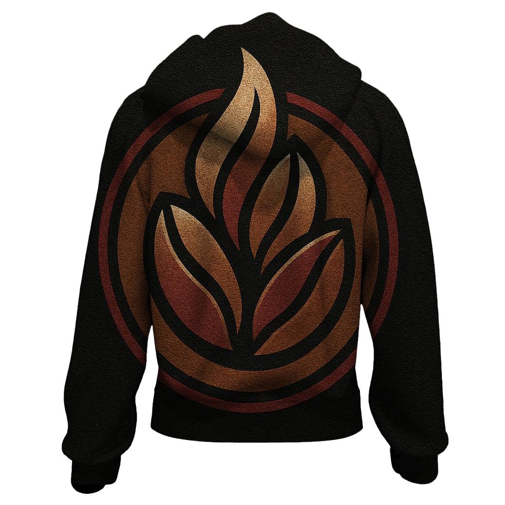 Roast Flame Icon designer hoodies