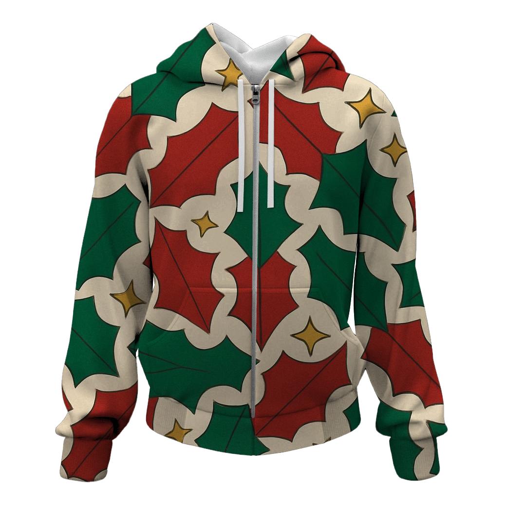 Holly Star Mosaic custom hoodies