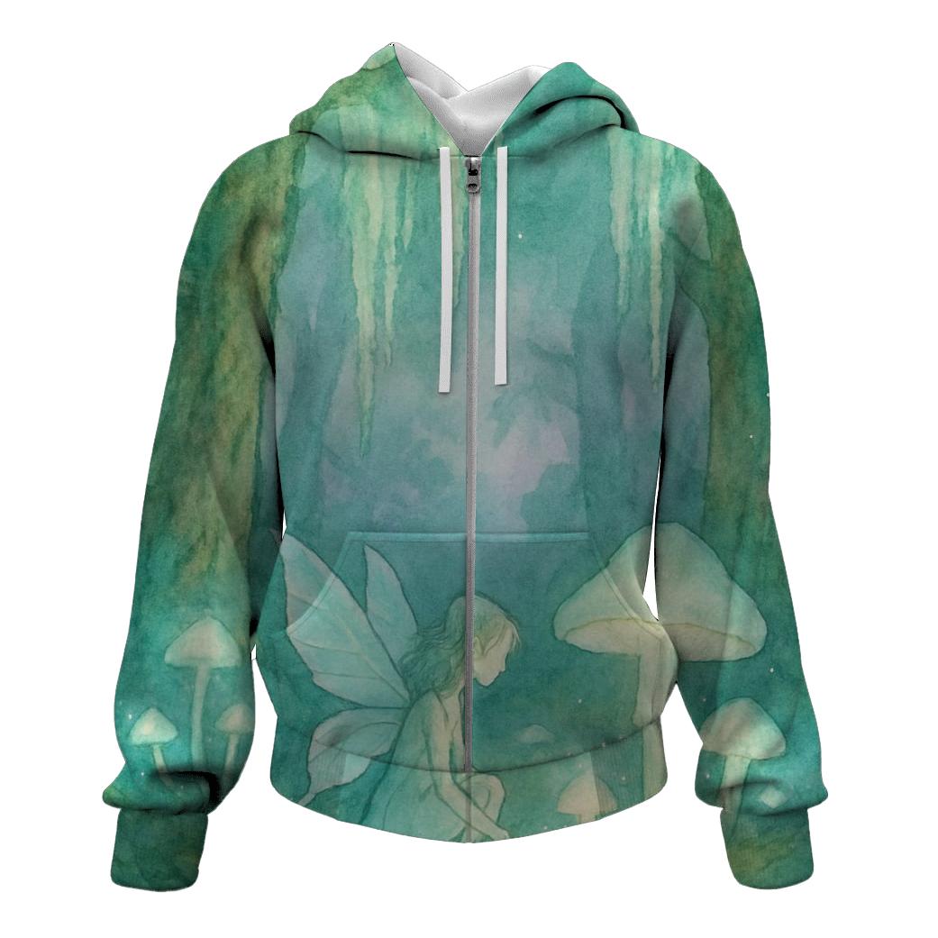 Luminous Forest Faerie lightweight hoodies