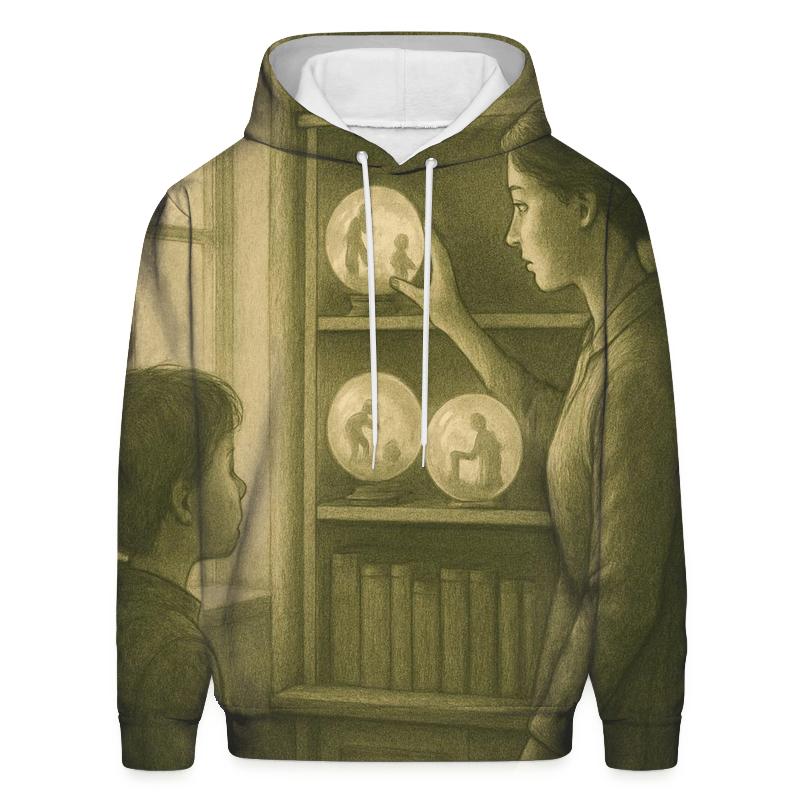 The Quiet Archive embroidered hoodies