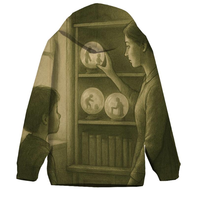 The Quiet Archive embroidered hoodies