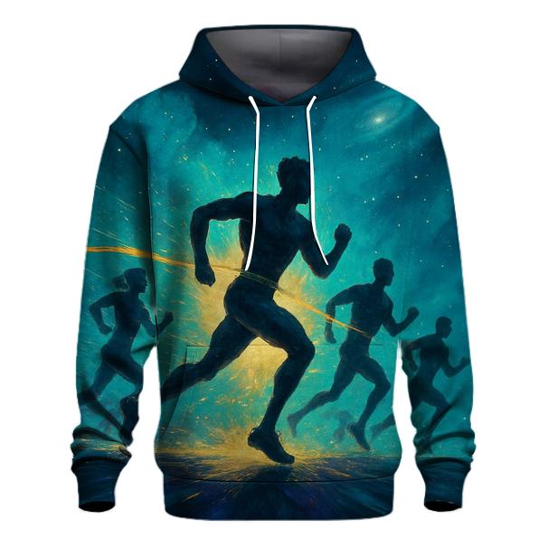 Nebula Marathon printed hoodies
