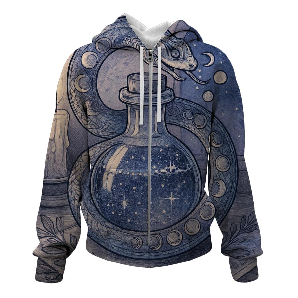 Lunar Apothecary Ouroboros Vial hoodies fashion