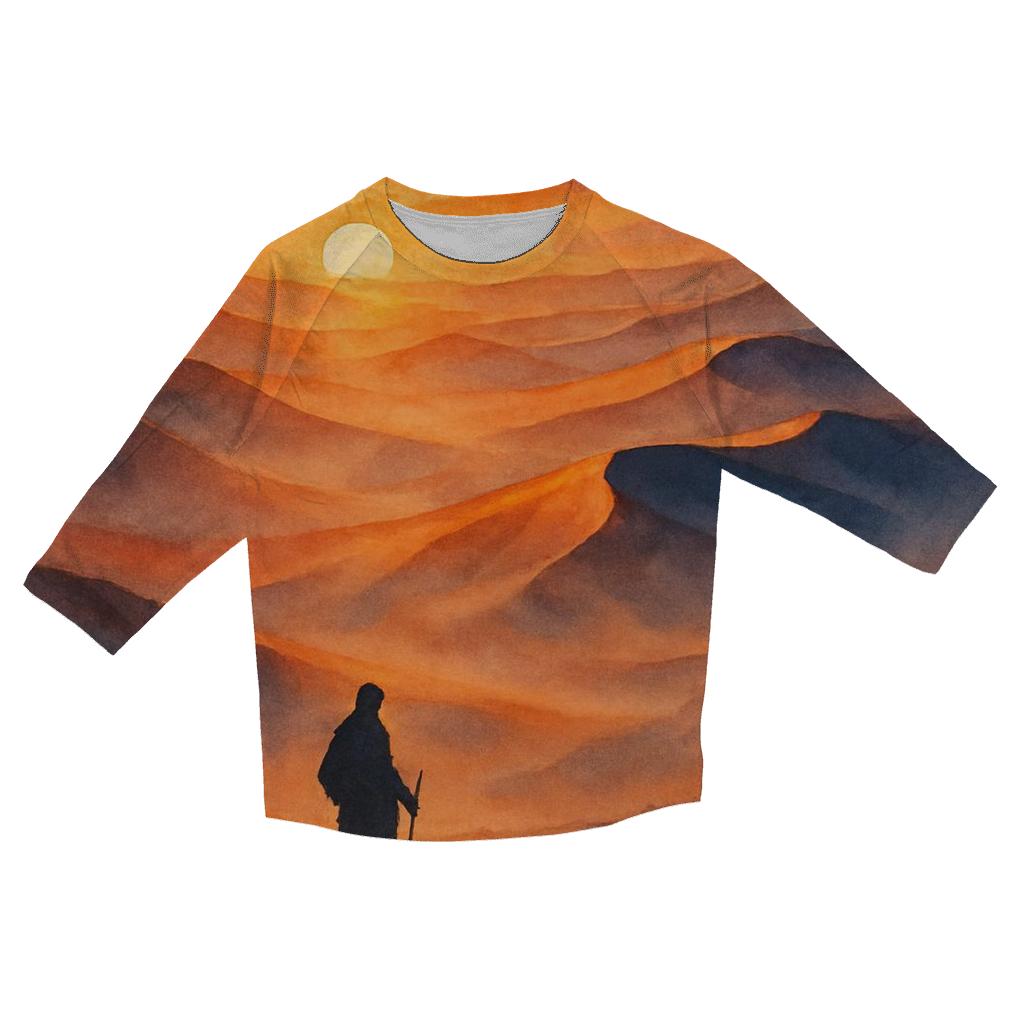 Amber Dune Afterglow trendy 3/4 sleeve tops