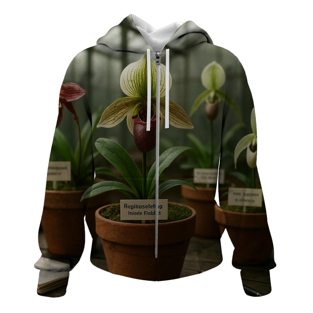 Greenhouse Orchid Conservation Bench lightweight hoodies