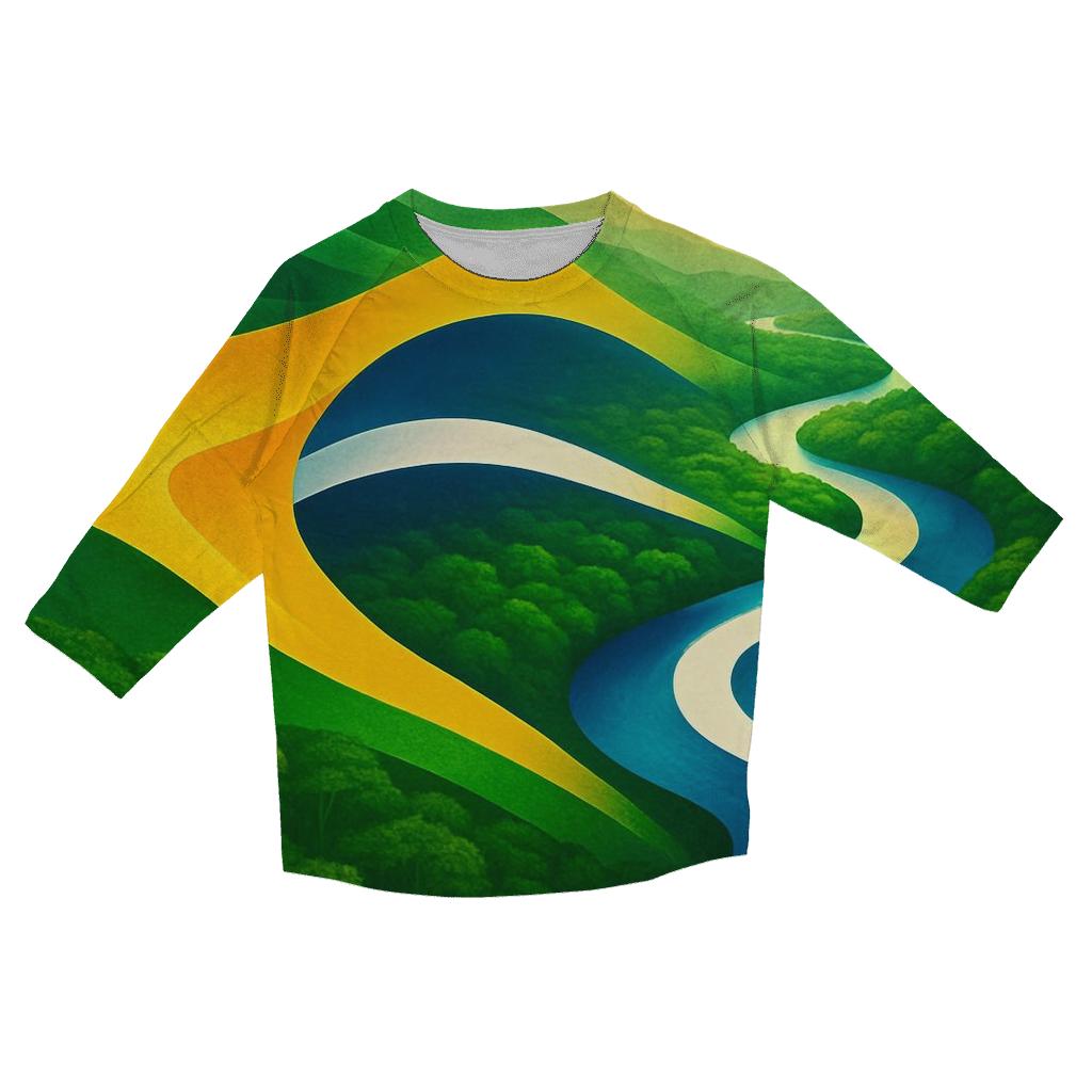 Amazon Pulse Banner custom 3/4 sleeve shirts