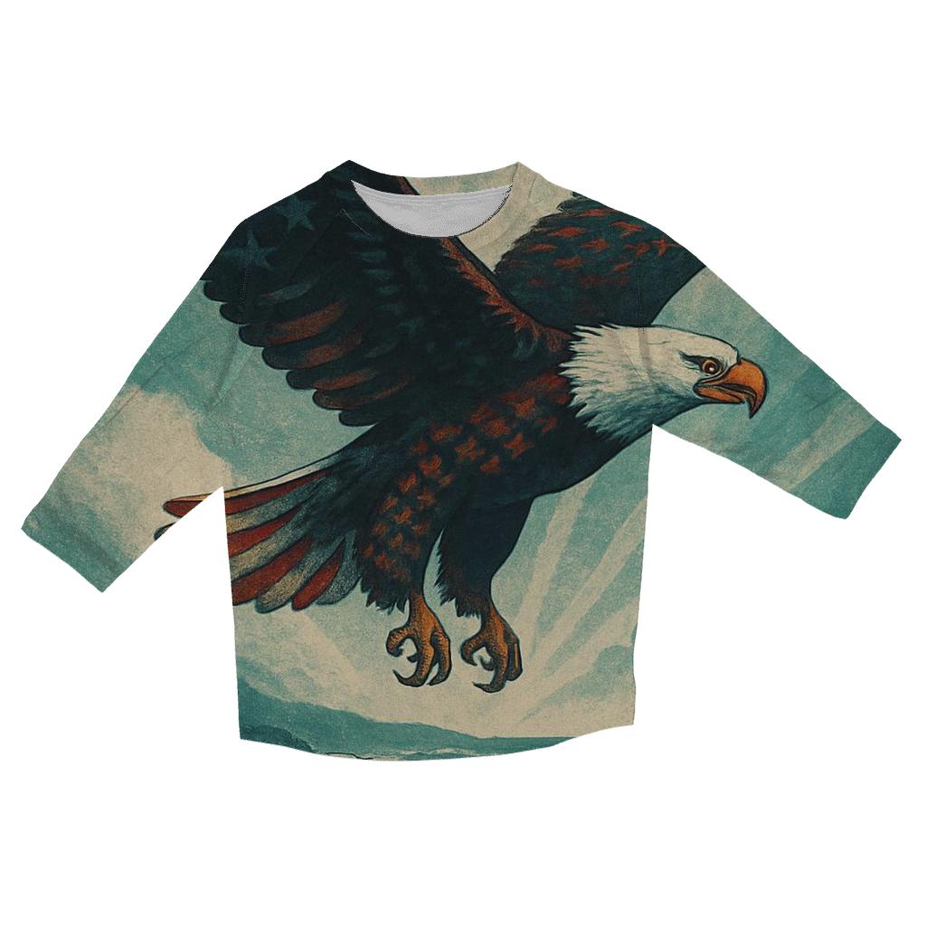 Patriot Wing designer 3/4 sleeve blouses