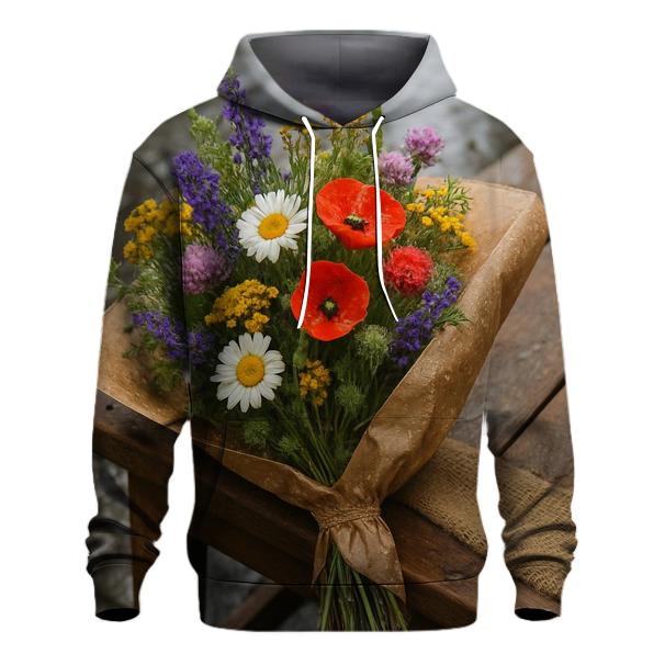Market Bouquet After Rain custom hoodies