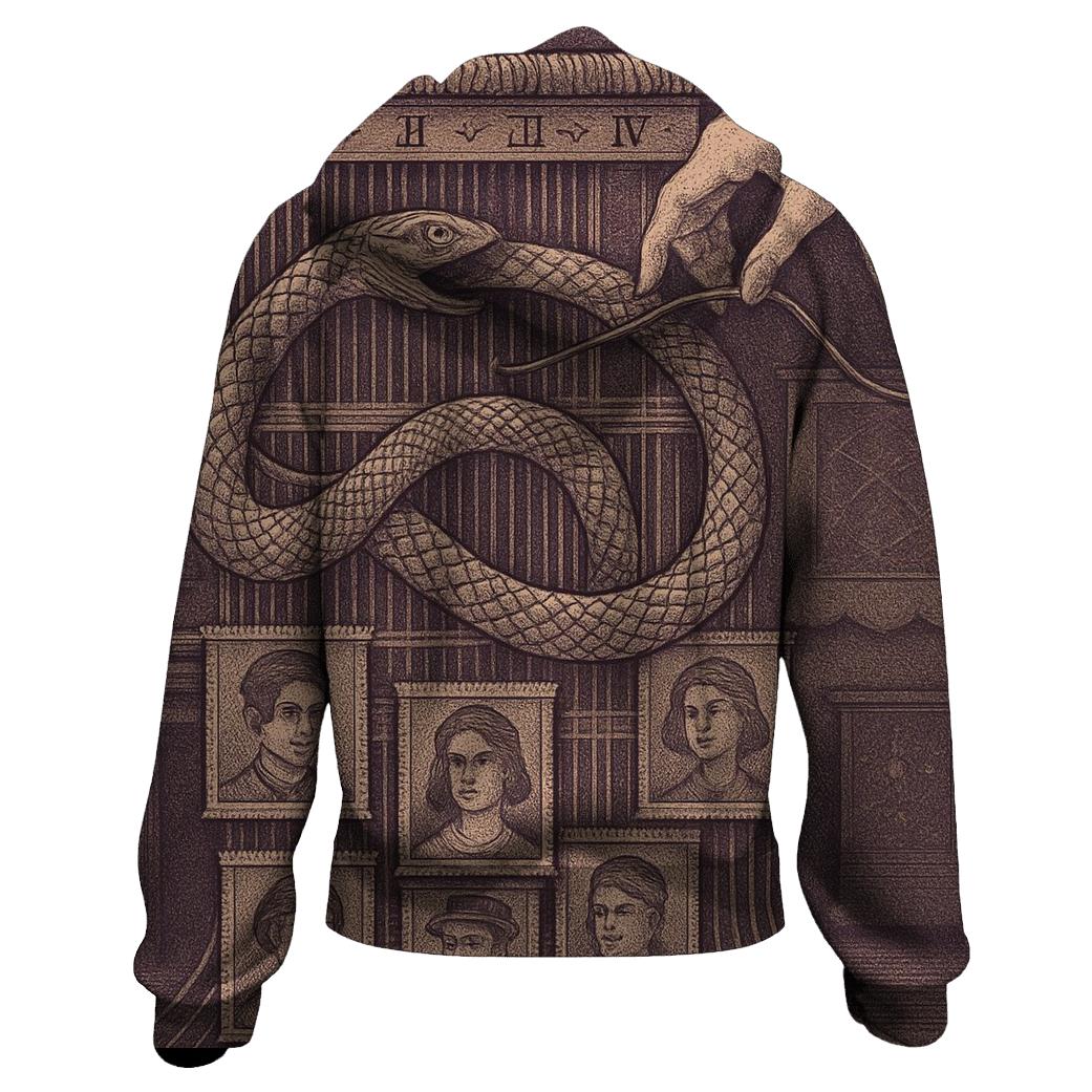 Memory Loom Ouroboros Tapestry embroidered hoodies