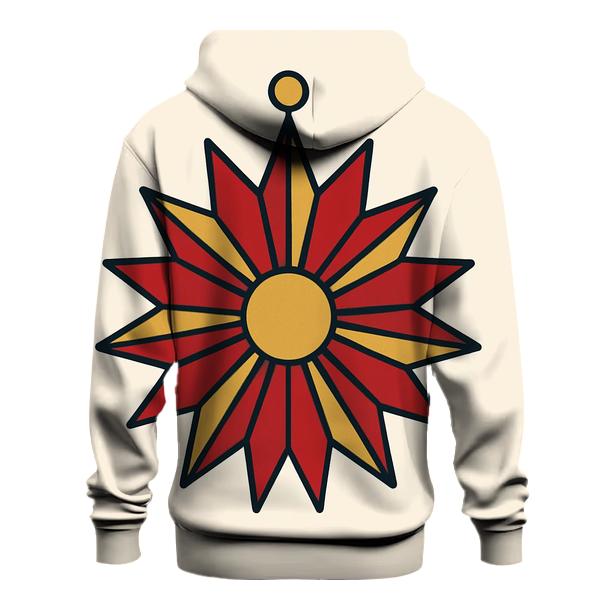 Starburst Ornament lightweight hoodies