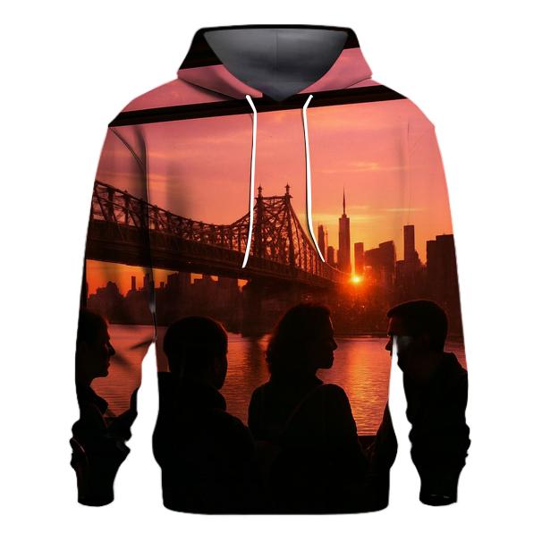 Sunset From Roosevelt Island Tram hoodies fashion