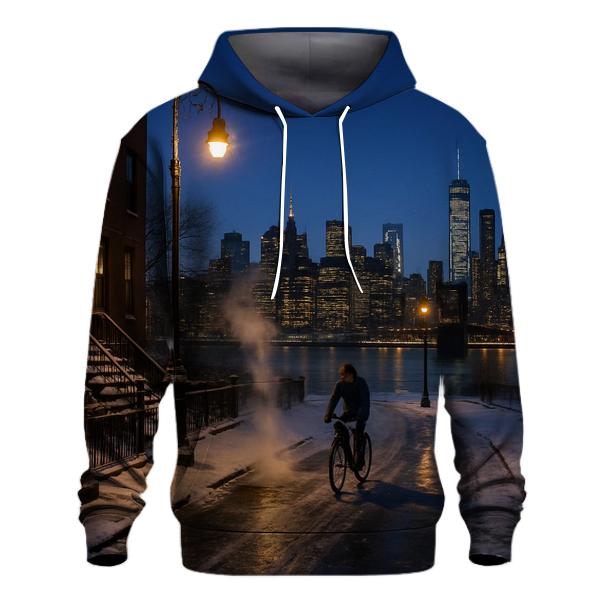 Winter Solstice Over Brooklyn Heights hoodies fashion