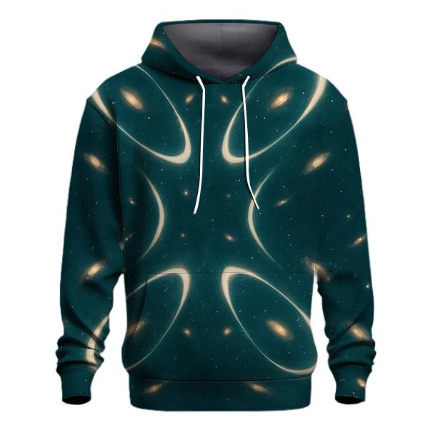 Gravitational-Lens Arc Field designer hoodies