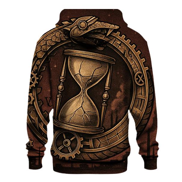 Clockwork Ouroboros Mechanism designer hoodies