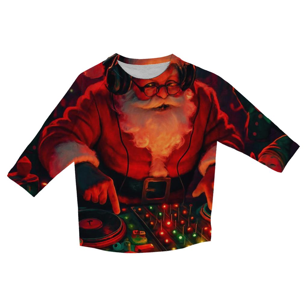 Santa Workshop Beatmaker custom 3/4 sleeve shirts