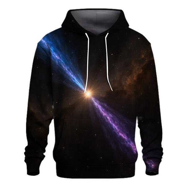 Bipolar Jet Outflow Pillars embroidered hoodies