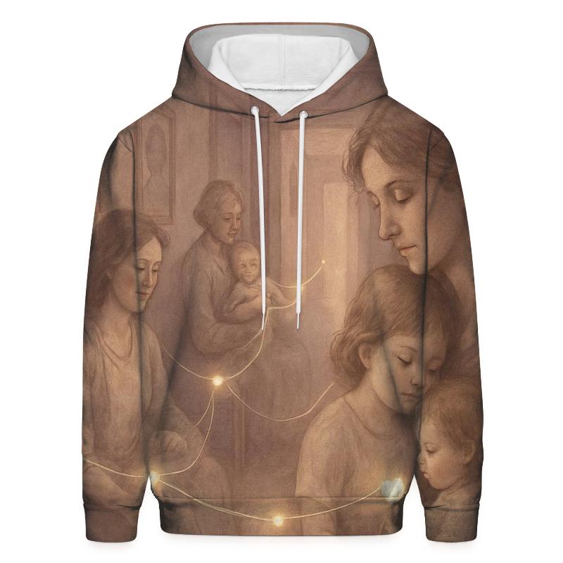 Threads Between Generations graphic hoodies