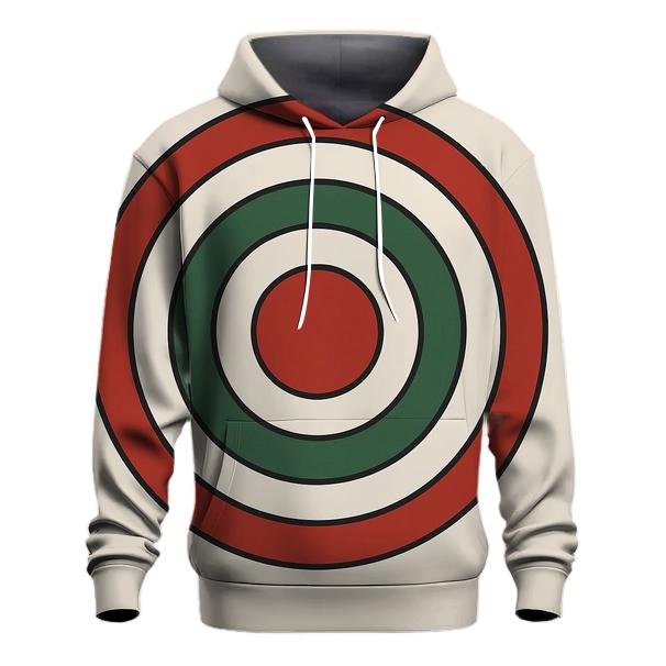 Concentric Ornament Rings lightweight hoodies
