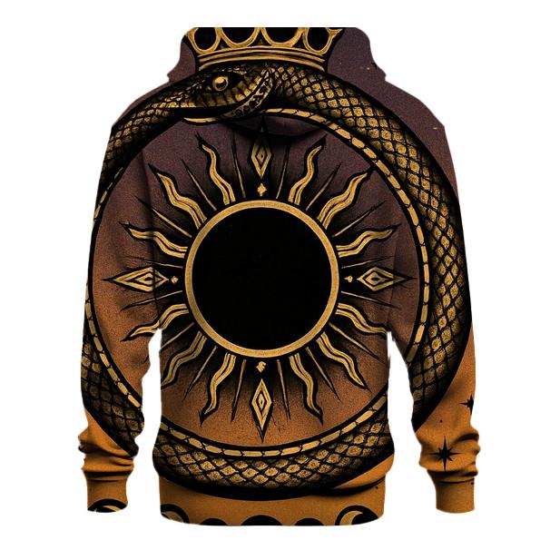 Solar Eclipse Ouroboros Crown hoodie styles