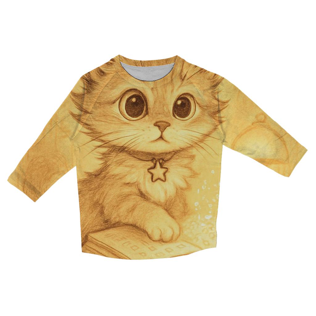 Library Of Whiskers custom 3/4 sleeve shirts