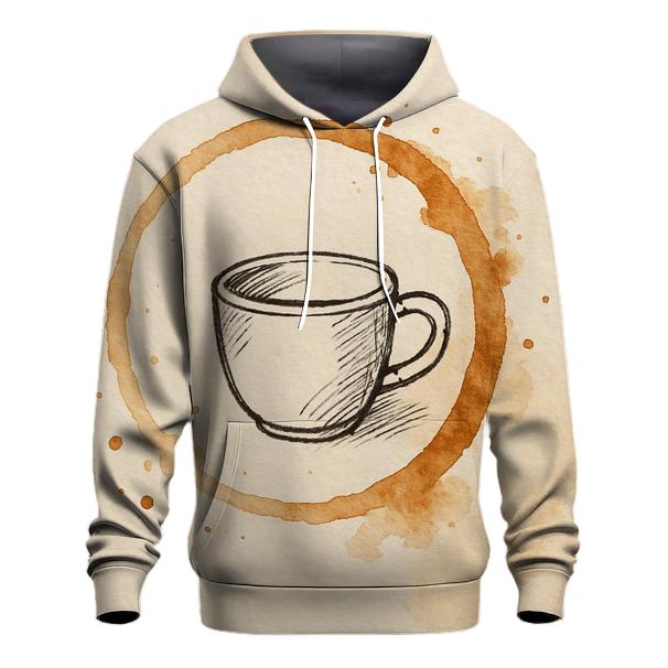 Cup Ring Imperfect embroidered hoodies