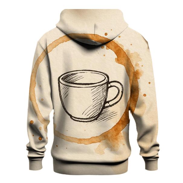 Cup Ring Imperfect embroidered hoodies