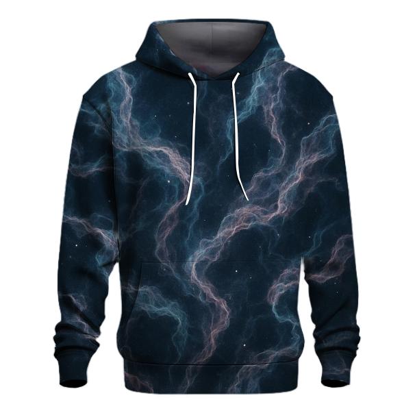 Nebula Filament Bouquet graphic hoodies
