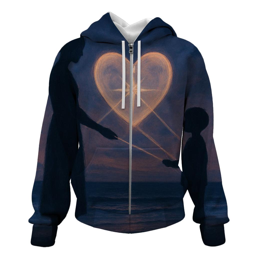 The Heart Compass custom hoodies