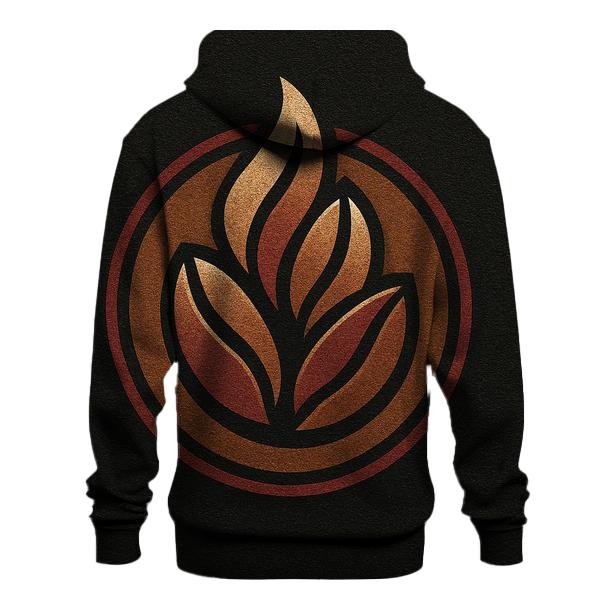 Roast Flame Icon premium hoodies