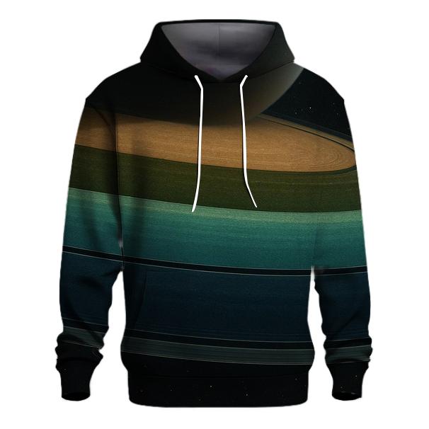 Ring-Plane Horizon graphic hoodies