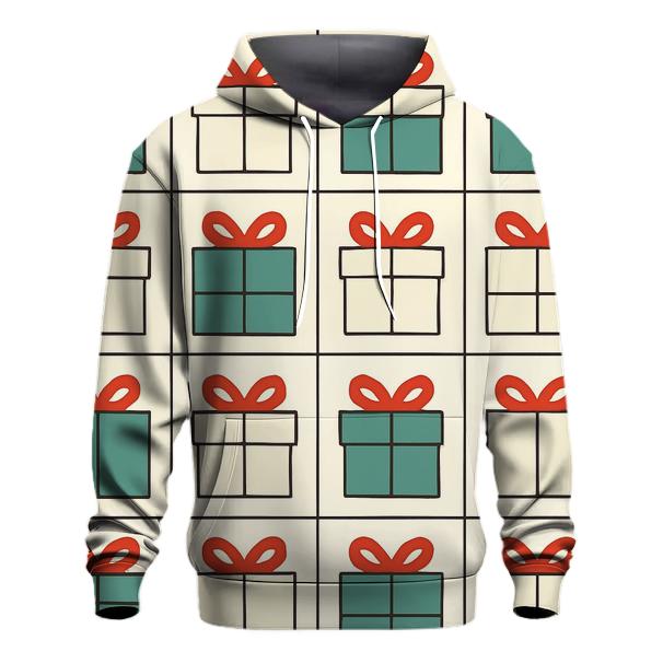 Minimal Gift Grid designer hoodies