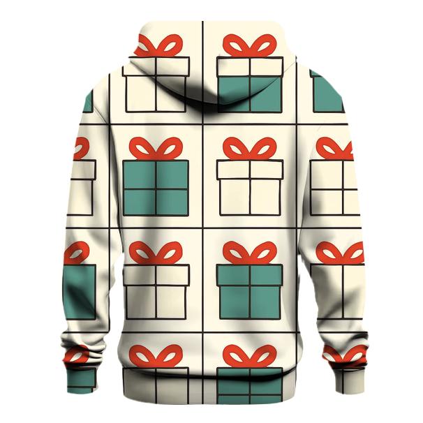 Minimal Gift Grid designer hoodies