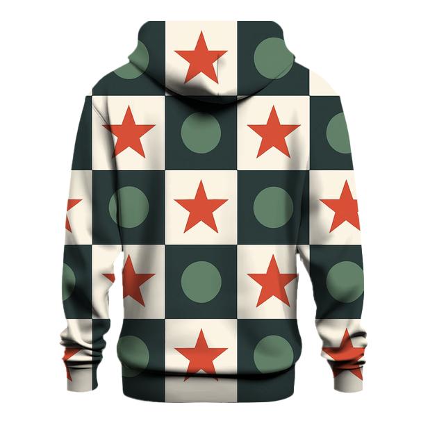 Snow Star Checker hoodies fashion