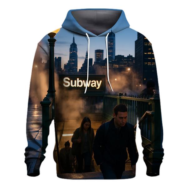 Subway Entrance Twilight Frame hoodie designs